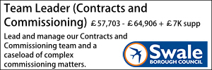 Swale Contracts Team Leader