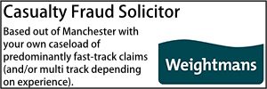 Weightmans Casualty Paralegal