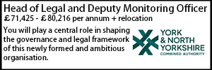 North Yorks Head of Legal