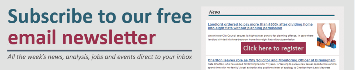 Newsletter signup