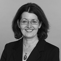 Debra Gers portrait grey