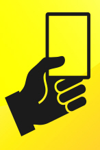Yellow card 146x219