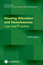 housing allocation and homelessness law practice sixth edition with cdrom 9781784734329